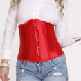 thumbnail image 4 of Funie Corset Taille Haute pour Femmes Grande Taille Couleur Unie, 4 of 8