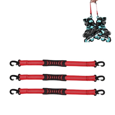 3 Pcs Ski Boots Carrier Strap, Adjustable Nylon Roller Skate Leash Snowboard Boot Shoulder Sling Leash for Carrying Skate Shoes