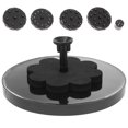 thumbnail image 1 of Solar Fountain Pump for Outdoor Bird Baths and Ponds Easy Install Black Plastic 10.5 Inch, 1 of 9