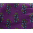 thumbnail image 4 of oneOone Georgette Viscose Fabric Leaves & Floral Block Fabric Prints By Yard 42 Inch Wide, 4 of 4