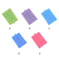 thumbnail image 3 of VONKY Home Ice Cube Tray Molds with Lid Silicone Reusable Squared Cubes Cream Moulds Removable Freezer Maker Kitchen Making Green Rose Red, 3 of 6