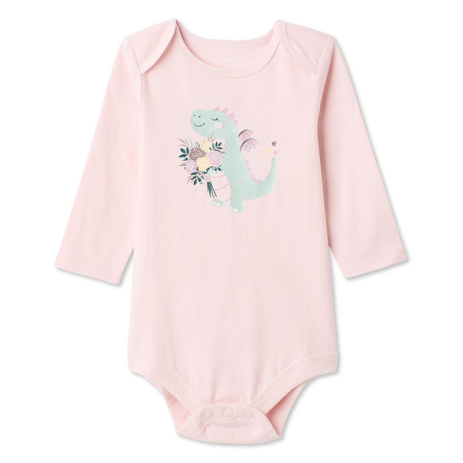 George Baby Girls' Long-Sleeve Bodysuit