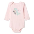 thumbnail image 1 of George Baby Girls' Long-Sleeve Bodysuit, 1 of 2