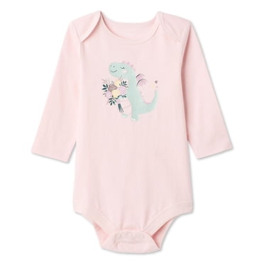George Baby Girls' Long-Sleeve Bodysuit