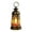 C, variant on Retro Christmas Night Light with LED Illumination, Portable Design for Kids Room or Holiday Party Decoration, White and Bronze Finish