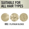 thumbnail image 2 of Schwarzkopf Keratin Blonde Permanent Hair Colour Cream Platinum Blonde 001, Ultra Lightening Kit, 2 of 8