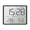 black, variant on veasfak Indoor Hygrometer Snooze Electric Alarm Clock for Bedroom Office Living Room black