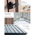thumbnail image 4 of AECOJOY 6' x 4' Outdoor Metal Storage Shed with Lockable Door for Backyard, 4 of 7