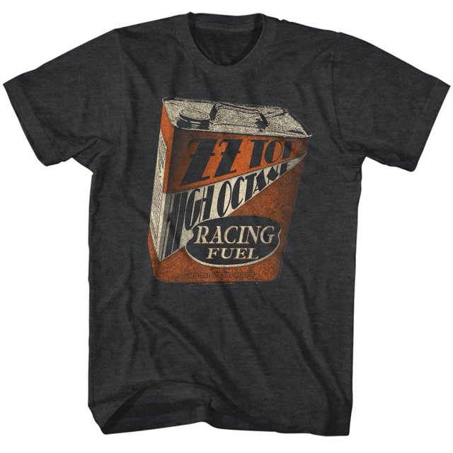 Zz Top Music Racing Fuel Adult Short Sleeve T Shirt