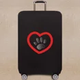 thumbnail image 1 of Travel Accessories Luggage Case Suitcase Dust Protective Cover 18-28 Inch Footprints Pattern Series Trolley Case Elastic Cover 8Footprints003 L, 1 of 6