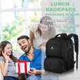thumbnail image 2 of MATEIN Lunch Backpack for Men, 18 Inch Large Insulated Backpack Cooler with USB Charging Port, Water Resistant Laptop Back pack with Lunch Box Bag fo, 2 of 9
