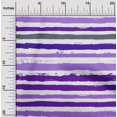 thumbnail image 2 of oneOone Cotton Jersey Purple Fabric Stripes Sewing Craft Projects Fabric Prints By Yard 58 Inch Wide, 2 of 4