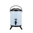 thumbnail image 1 of Seau Distributeur de Boissons Chaudes et Froides Isolé en Acier Inoxydable avec Robinet pour Thé au Lait, 1 of 6