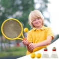thumbnail image 2 of Sentmoon Outside Toys Interactive & Electronic Children Badminton Racket Set Double Tennis Rackets Parent Child Interactive Indoor Outdoor Elementary School Students Sports Toy Gift, 2 of 9