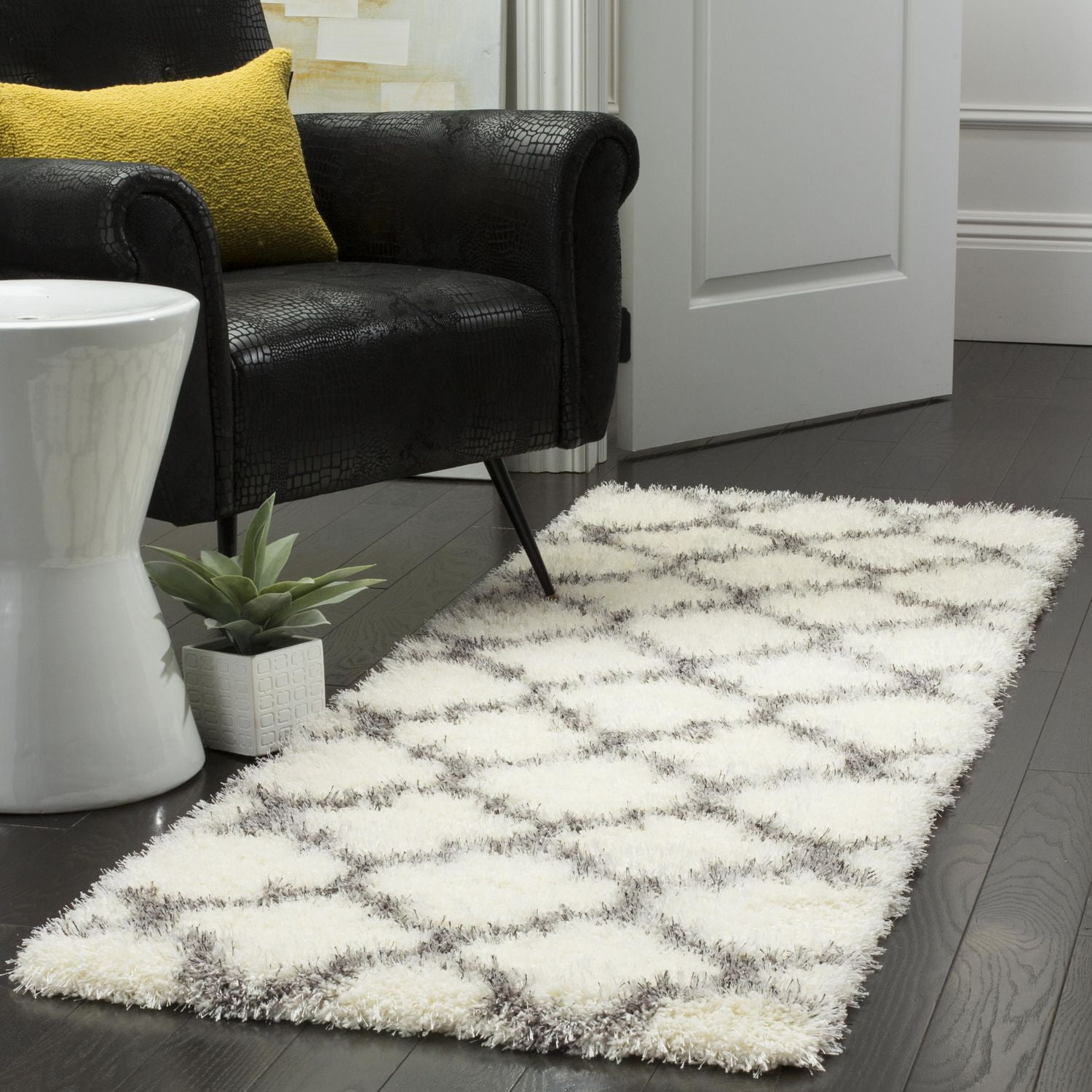 Safavieh Montreal Lennart Tapis Géométrique Shag