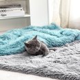 thumbnail image 3 of tredstone Cozy Sleeping Area For Pet With Soft Warm Sleep Mat Wide Rang Of Uses Soft Warm Sleep Mat For Pet Light grey, 3 of 6