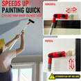 thumbnail image 4 of Multi-Angle Paint Brush Extender, Extension Pole Attachment Holder for Paint Brush,Roller, Secure Handle Grip, 4 of 7
