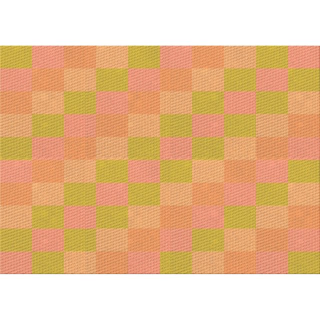 Ahgly Company Machine Washable Indoor Rectangle Transitional Beer Orange Area Rugs, 8' x 12'