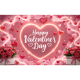 thumbnail image 1 of Happy Valentines Day Banner Valentines Day Backdrop For Valentines Day Decor Valentines Heart Backdrop Valentines Banner Decorations Party Decorations, 1 of 1