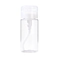thumbnail image 1 of Distributeur de Pompe à Acétones Bouteille à Pression Transparente pour Dissolvant de Vernis à Ongles Alcools Lotion Démaquillant Voyage Portable Réutilisable Étanche Scellé 100Ml 150Ml 200Ml Rechargeable Format Voyage, 1 of 6