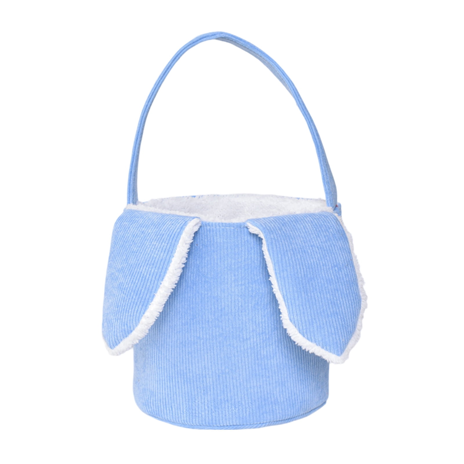 Easter Bunny Mignon Porte-Jouets de Rangement pour Bonbons avec Oreilles de Lapin pour Enfants Rangement Textile pour la Maison