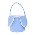 thumbnail image 1 of Easter Bunny Cute Candy Storage Toy Holder With Rabbit Ears For Kids Home Textile Storage, 1 of 6