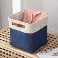 thumbnail image 1 of Lisbinx Offres Hebdomadaires Grande Capacité Organisateur en Tissu Boîte de Rangement Chambre Vêtements Livres Jouets Panier de Rangement, 1 of 6