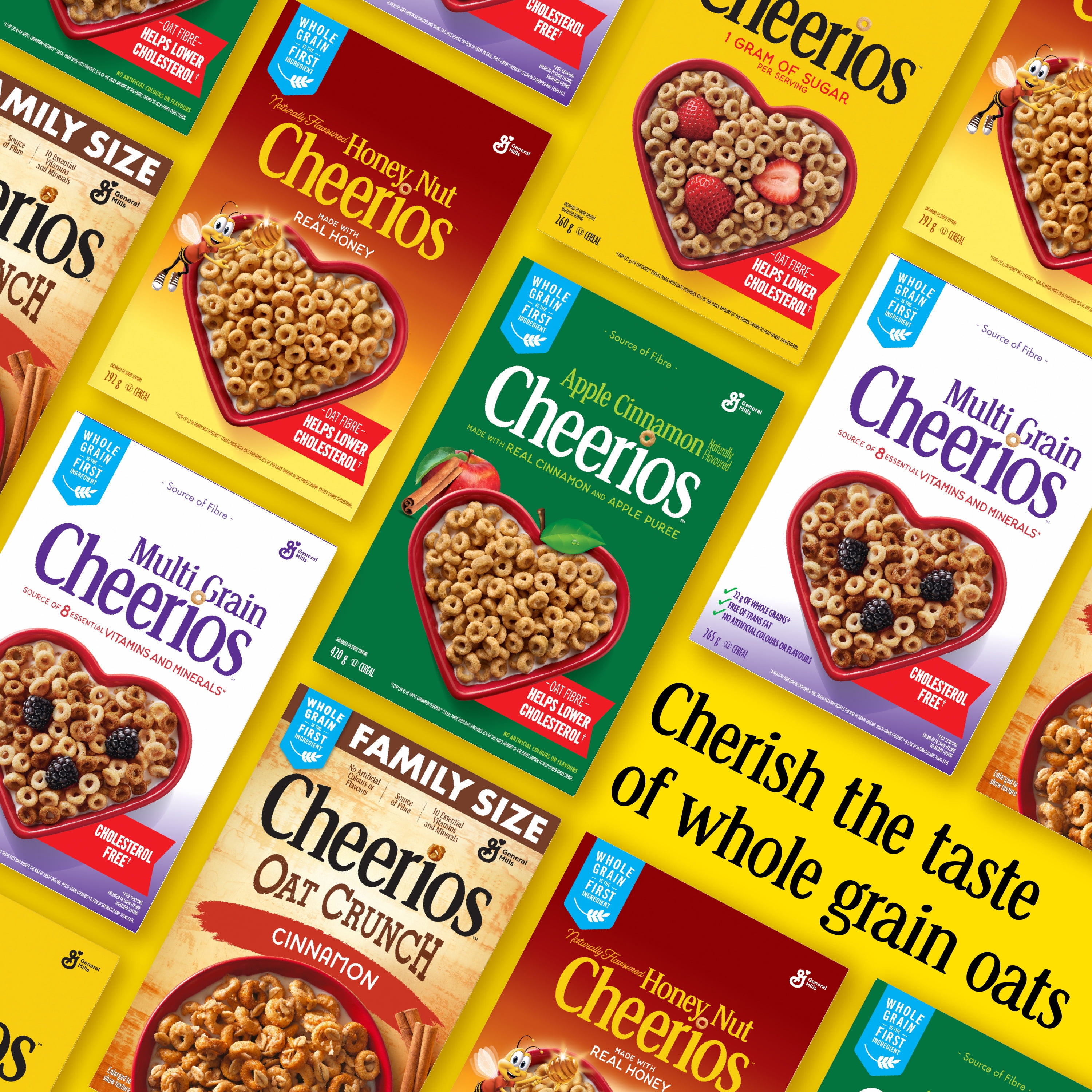 Céréales Cheerios Confetti, sans colorants ni arômes artificiels, 311 g