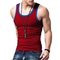 thumbnail image 4 of Débardeur de Sport Décontracté pour Hommes, Été, Assorti, 4 of 5