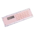 thumbnail image 2 of 6 Inch Calculator Ruler with Basic Math Functions and Measuring Scale for School Office Home Use, 2 of 6