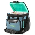 thumbnail image 4 of Titan by Arctic Zone 24 Can/13 L Zipperless Soft Cooler - Bali Green, 4 of 9