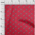 thumbnail image 1 of oneOone Silk Tabby Fabric Floral Block Print Sewing Fabric BTY 42 Inch Wide, 1 of 4