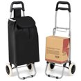 thumbnail image 1 of Costway Light Weight Wheeled Shopping Trolley Push Cart Bag Large Capacity, 1 of 10