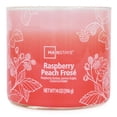 thumbnail image 2 of Mainstays 3-Wick Textured Wrapped Raspberry Peach Frose Scented Candle, 14 oz, 2 of 6