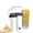 Blanc, variante sur Machine à Maïs Soufflé Chaude Machine à Maïs Soufflé avec Cuillère Doseuse Huile de Maïs Soufflé Bon pour Regarder des Films de Fête Utilisation Cadeau