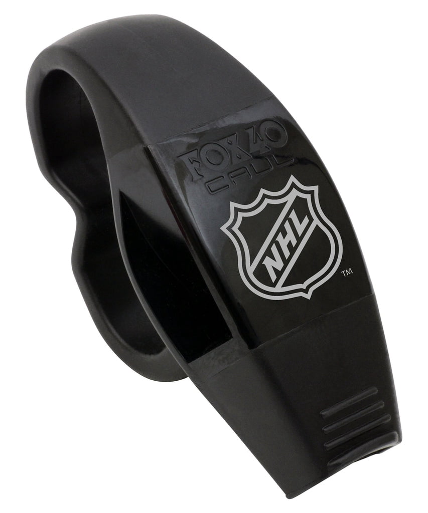 Fox 40 Caul Official Hockey Whistle of The NHL.   Made of Indestructible Polycarbonate and features a Flexible, Integrated Finger Grip