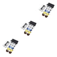 thumbnail image 4 of Transemion 5piece Magnetic Clip On Glasses Stable Fixation Dual-purpose For Eyeglasses And Smooth Line PC Frame Type 2 3Set, 4 of 6