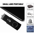 thumbnail image 4 of USB Flash Drive 1T, Portable Thumb Drive: Memory Stick 1000G, Large Capacity USB Drive with Keychain, High-Speed USB 2.0 Data Storage Flash Drive 1000G for PC/Laptop, 4 of 7