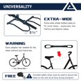 thumbnail image 2 of Leader Accessories 2-Bike Platform Style Hitch Mount Bike Rack, Tray Style Bicycle Carrier Racks Foldable Rack for Cars, Trucks, SUV and Minivans with 2"" Hitch Receiver, 2 of 6