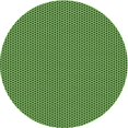 thumbnail image 1 of Ahgly Company Tapis Rond Lavable en Machine Intérieur Transitionnel Vert, 3 Pieds Rond, 1 of 7