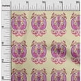 thumbnail image 1 of oneOone Polyester Lycra Fabric Leaves & Floral Artistic Print Fabric BTY 56 Inch Wide, 1 of 4
