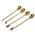 thumbnail image 3 of 4Pcs Cretive Halloween Pendant Spoons Dessert Forks Coffee Spoons Stirring Spoons, 3 of 7