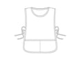 thumbnail image 3 of Sivvan Unisex Cobbler Apron 6 Pack - Adjustable Waist Ties, 2 Deep front pockets, 3 of 5