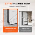 thumbnail image 3 of Square Wall Mounted Mirror 30" x 48" Mirror with Aluminium Alloy Frame, 3 of 9