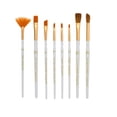 thumbnail image 4 of FolkArt 8 Piece Texture Paint Brush Set, 4 of 5