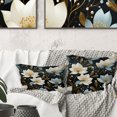 thumbnail image 2 of Designart "Refined Floral Grace In Ivory" Floral Throw Pillow - Traditional Pillow For Couch - Insert And Pillows Covers For Bedroom Decor, 2 of 5