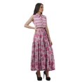 thumbnail image 2 of Moomaya Robe d'Été Sans Manches Chemise à Boutons Tenues Décontractées Femmes Grande Taille, 2 of 4