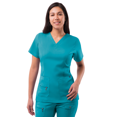 thumbnail image 1 of Adar Pro Scrubs For Women - Elevated V-Neck Scrub Top, 1 of 7