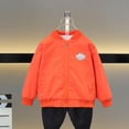 thumbnail image 5 of LOVZFMLL Vestes pour Filles Printemps Veste pour Enfants Manches Longues Veste Décontractée Sans Capuche Mince pour Enfants 7-8 Ans, 5 of 5
