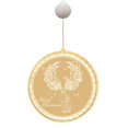 thumbnail image 1 of 3D Hanging Light LED String Lamp Lighting Decoration Christmas Light for Home Bedroom Room Merry Christmas 2, 1 of 10